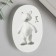 Mold Silicon "Bear and Bow" 1.9x5.8x8 cm