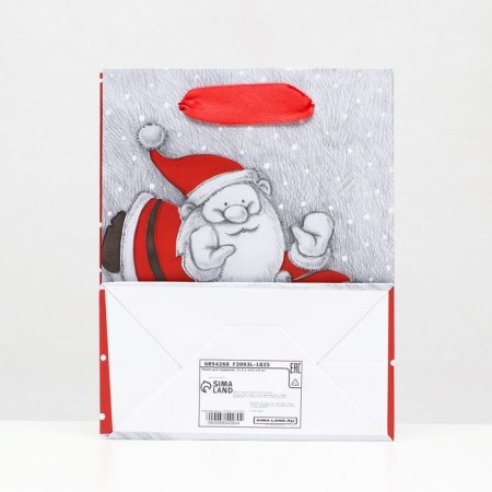 Laminated “Frost and Snowman” package 11.5 x 14.5 x 6 cm-3
