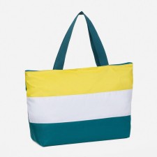 Bag beach on lightning, green/white/yellow color