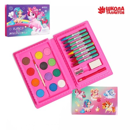 Set for creativity "Magic Unicorns", 24 subjects-4