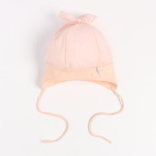 Children's hat, peach color, size 44-46