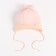 Children's hat, peach color, size 44-46