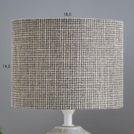 Wendy table lamp E14 40W white-gray 15x15x25 cm Risalux-2
