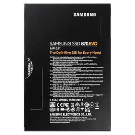 SSD Samsung Sata III 250GB MZ-77E250BW 870 EVO 2.5 "-6
