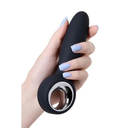 Toyfa Popo Pleasure Sagitta anal stimulator, black color, 9 cm-3