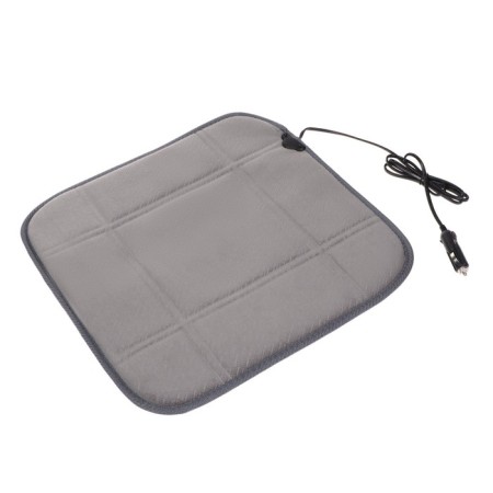 Heating SkyWay seats, without a back, gray, without a regulator, 12 V, 2.5 -3a, 43 x 43 cm-1