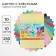 Cardboard color with sparkles, A4, 10 sheets, 10 colors, non -unilateral, one -sided, in a package, 250 g/m², Smeshariki