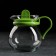 Glass teapot "Heat", 400 ml, color mix