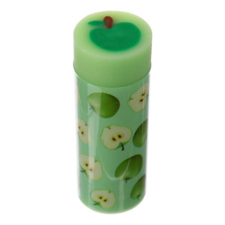 Synthetics Eraser, Devente Fruits, 50 x 12 mm, cylinder, mix x 4 colors, cardboard box-2