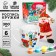 New Year's set for creativity. Set a mug for coloring with a soft toy "New Year! Snowman ", 300 ml