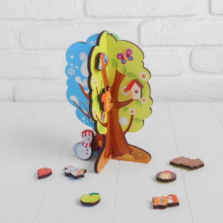 Puzzle "Velcro. Seasons"-1