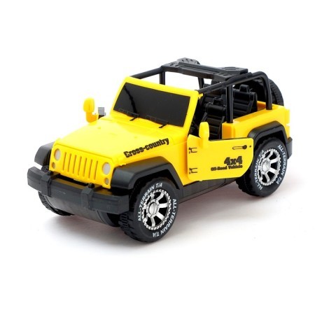 The jeep machine, doors, light and sound open, works from batteries, mixtures-3