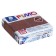 Plastic - polymer clay, 57 g, Leather -Effect (with skin effect), nut