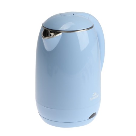 Electric kettle "Dobrynya" DO-1249B, plastic, 1.8 l, 2000 watts, blue