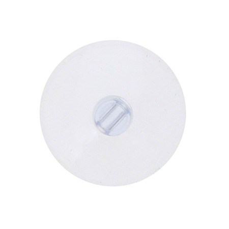 Suction cup with a hole on the side, set 10 pcs., Diameter: 2.5 cm