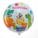 Foil ball 18 "Congratulations" of dinosaurs, circle, set of 50 pcs.