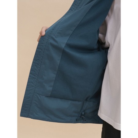 Vetrovka for boys, height 134 cm, sea wave color-13
