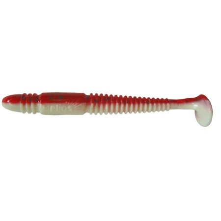 Helios minoga Red & White, 9.5 cm, 5 pcs. (HS-17-003)