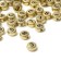 Acrylic bead "numbers" mix, 7 × 4 mm, set 10 g, color gold