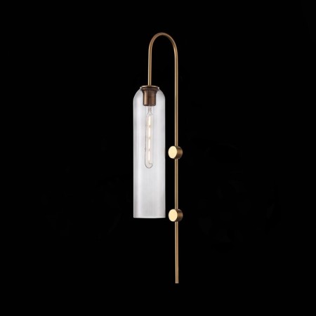 Wall lamp ST LUCE. SL1145.341.01. Callana. 1x60 watts, E27, 10x78 cm, brass color-1