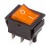 Klavim switch 250V 15A (6C) ON-on yellow with backlight (RWB-506, SC-767) Rexant