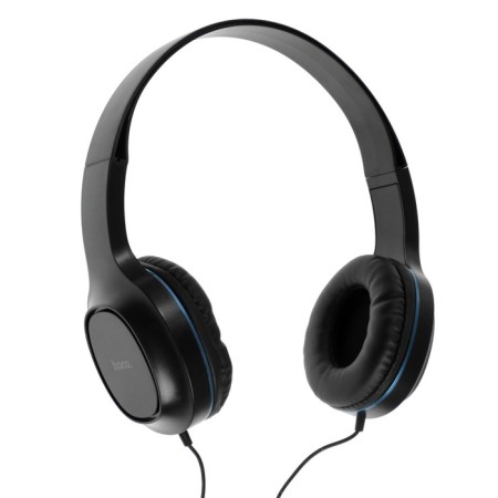 Hoco W24 headphone set, wired, full -size + vacuum, wired, blue-2