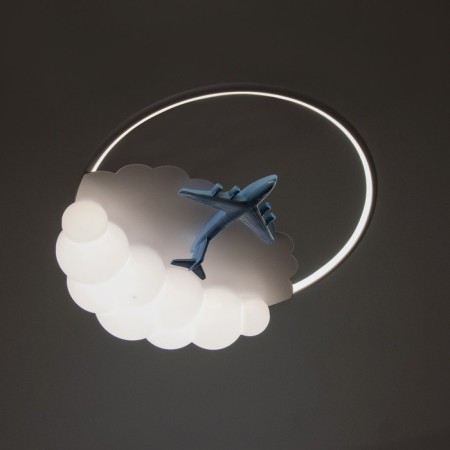 LUSTRAL CULCH "Airplane" LED 160W 3000-6000K blue and white-4