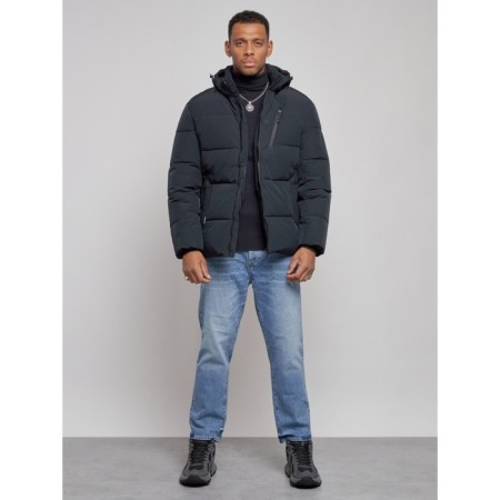 Male Winter jacket, size 56, dark blue color