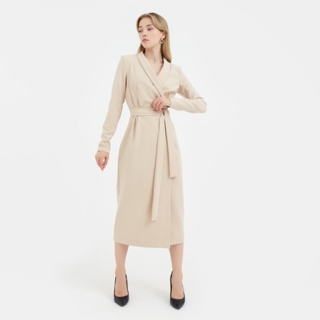 Women's dress Mist p. 48, beige-1