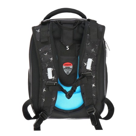 Frame backpack 37x28x18, Devente Premier 17l, Ninja, for boys, black-4