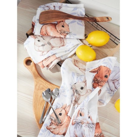 A set of towels of kitchen kawaiii, size 45x60 cm, color multicolor-4