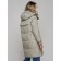 Coat insulated winter female, size 44, color light green