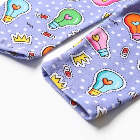 Leggings Bloom Baby bulbs, p. 74 cm, purple-2