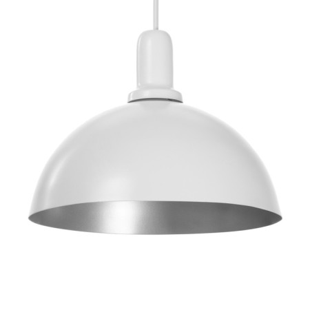 Bayerlux chandelier 1342513/1BK 1HE27 40W white/silver-1