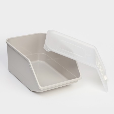 Dilan vegetable container, 7.6 l, 32.3 × 22 × 14.8 cm, beige color-8