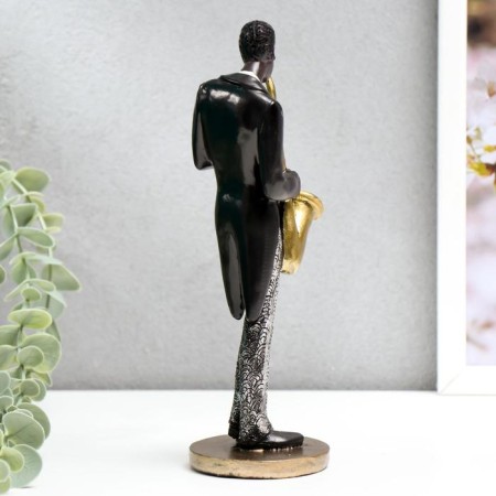 Polystone souvenir "Jazz musician" MIX 21x6.5x6.5 cm-5