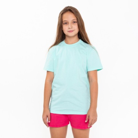 T -shirt for nursery, mint color, height 110 cm