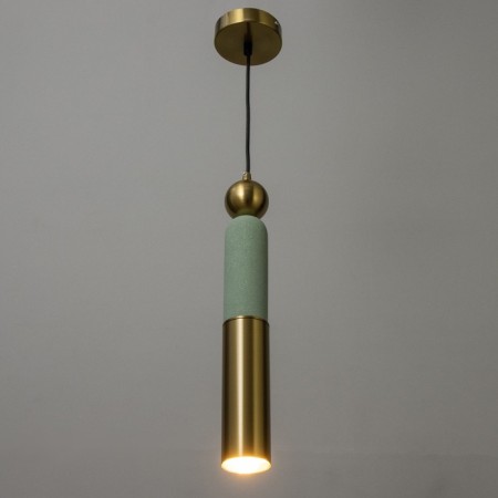 Lamp Bayerlux "Leonty" E27 40W green 6x6x40-140cm-2