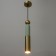 Lamp Bayerlux "Leonty" E27 40W green 6x6x40-140cm
