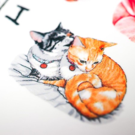 Tattoo on the body "delicate flowers" 10x15 cm-2