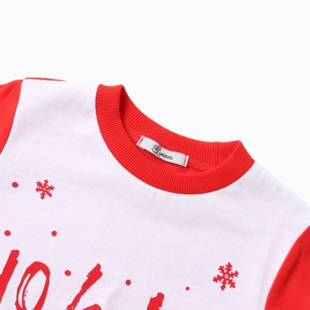 Pajamas for a boy, red color, height 116 cm-2