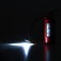 Gas lighter "fire extinguisher", with a flashlight, Piezo, 8 cm