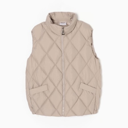 Women's vest at the lightning collorista, dairy color, river 42-5