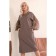 Women's dress, size 48, beige color