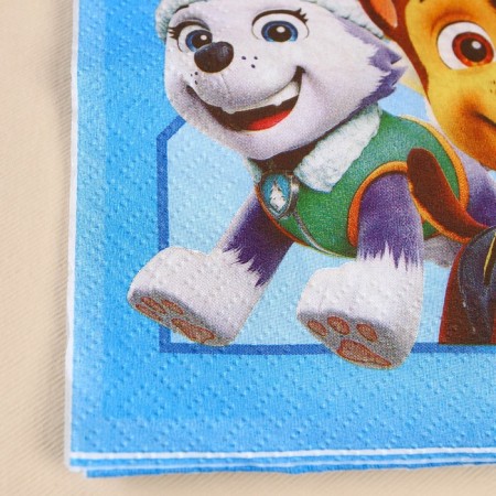 Paper napkins, 33x33 cm, 20 pieces, 3-layer, puppy patrol-5