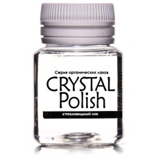 Glass Glass Luxart Crystalpolish, 20 ml, alcohol base, not sticky