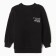 Sweatshirt for a boy, black color, size 116 cm