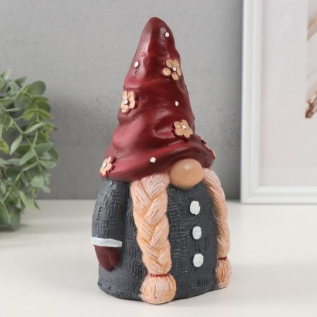 Pig a piggy bank "Gnoma" height 19 cm, width 8 cm, length 11 cm-2