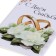 Postcard "Happy Wedding Day!" Handmade, roses, 11.5x17 cm