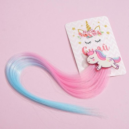 Hair hair clips, color strand "shine"-1